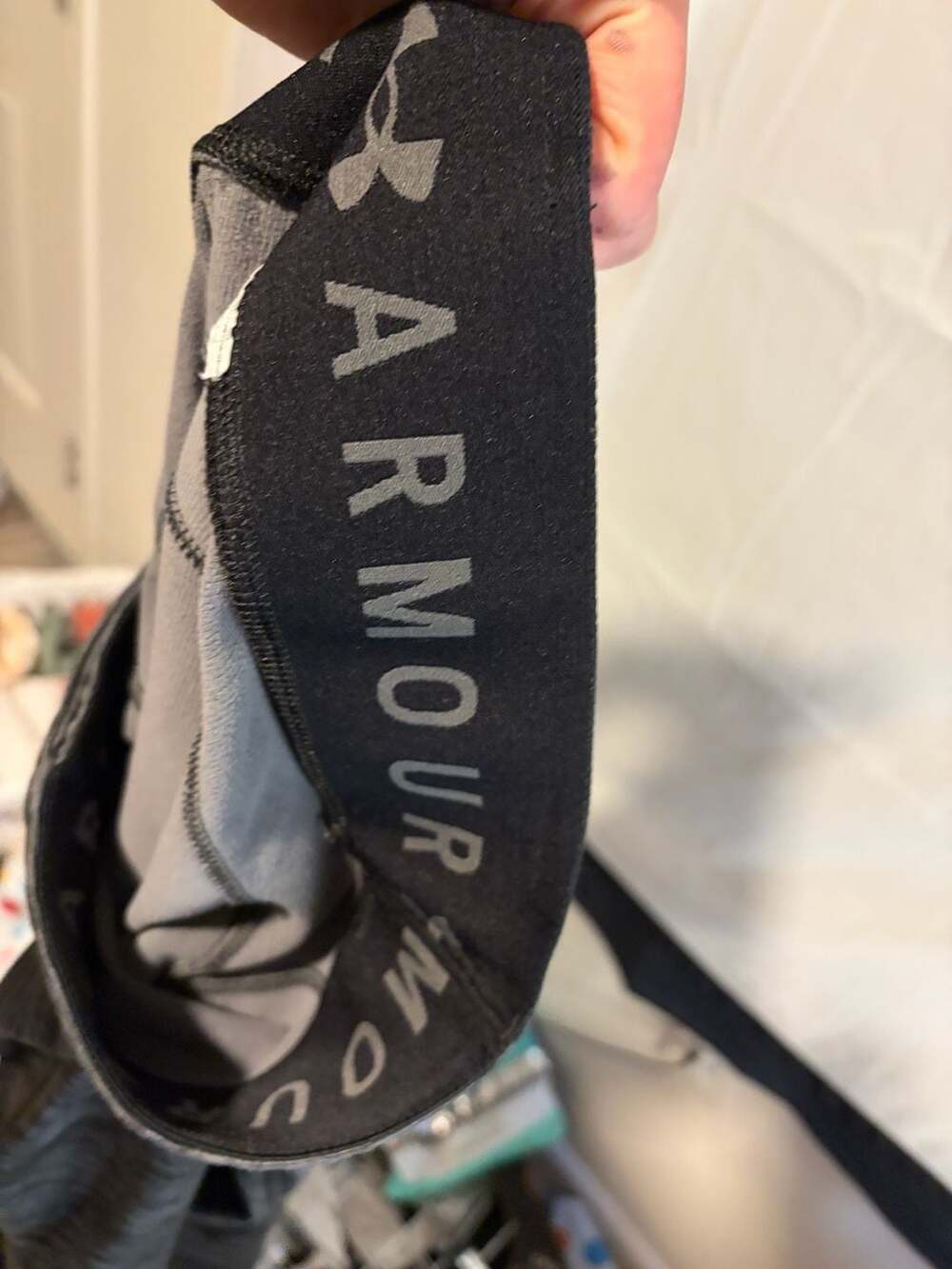 Under Armour Leggings Gray Space Dye Athletic Workout Pants